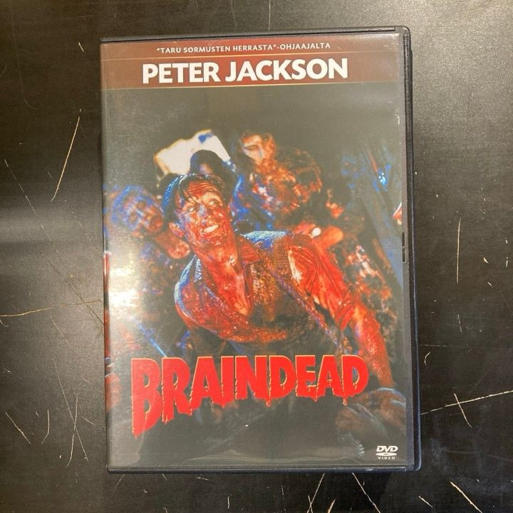 Braindead DVD (VG/M-) -kauhu/komedia-